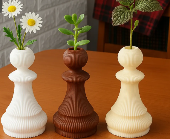Chess Pawn Vase